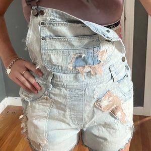 Distressed Overalls!